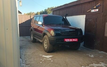 Toyota Land Cruiser Prado 90 рестайлинг, 1997 год, 1 550 000 рублей, 2 фотография