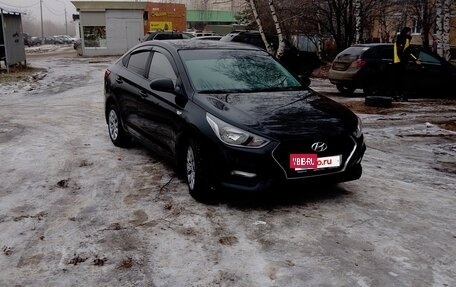 Hyundai Solaris II рестайлинг, 2017 год, 1 100 000 рублей, 13 фотография