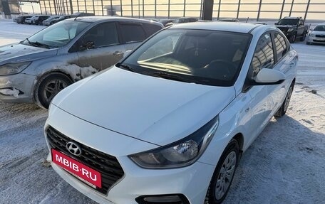 Hyundai Solaris II рестайлинг, 2017 год, 1 190 000 рублей, 1 фотография