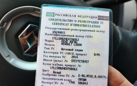 Renault Logan I, 2014 год, 326 000 рублей, 6 фотография