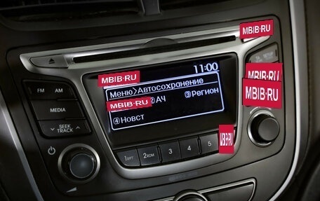 Hyundai Solaris II рестайлинг, 2016 год, 1 049 000 рублей, 13 фотография