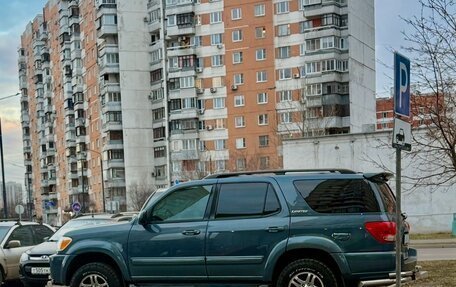 Toyota Sequoia II рестайлинг, 2005 год, 1 850 000 рублей, 18 фотография