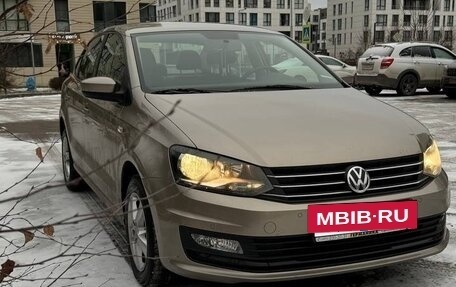 Volkswagen Polo VI (EU Market), 2016 год, 1 200 000 рублей, 9 фотография