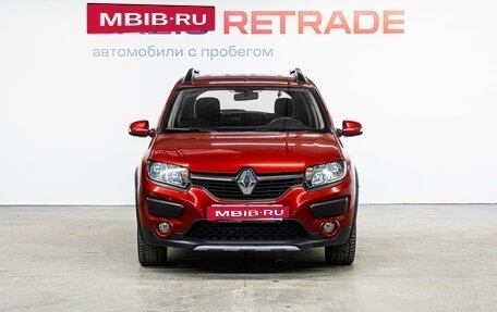 Renault Sandero II рестайлинг, 2017 год, 859 000 рублей, 3 фотография