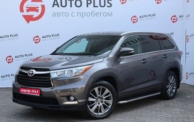 Toyota Highlander III, 2015 год, 2 699 000 рублей, 1 фотография