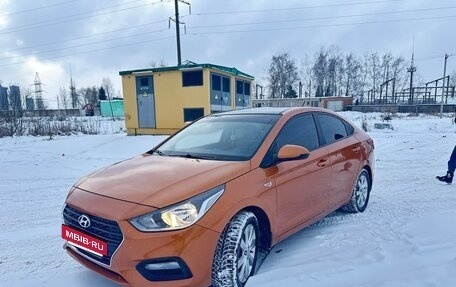 Hyundai Solaris II рестайлинг, 2018 год, 890 000 рублей, 3 фотография
