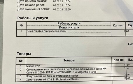 KIA Carens III (RP), 2007 год, 650 000 рублей, 22 фотография