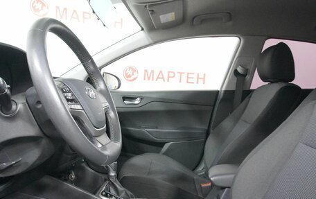 Hyundai Solaris II рестайлинг, 2021 год, 1 450 000 рублей, 9 фотография