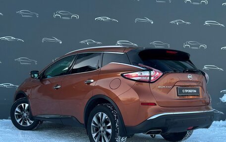 Nissan Murano, 2016 год, 1 998 700 рублей, 4 фотография