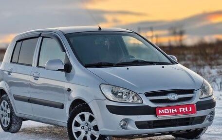 Hyundai Getz I рестайлинг, 2007 год, 580 000 рублей, 1 фотография
