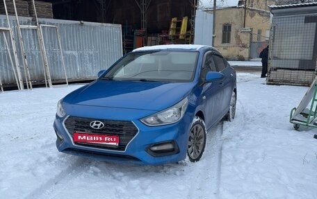 Hyundai Solaris II рестайлинг, 2017 год, 1 300 000 рублей, 1 фотография