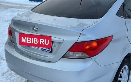 Hyundai Solaris II рестайлинг, 2011 год, 480 000 рублей, 6 фотография