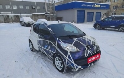 Peugeot 107 I рестайлинг, 2007 год, 320 000 рублей, 1 фотография