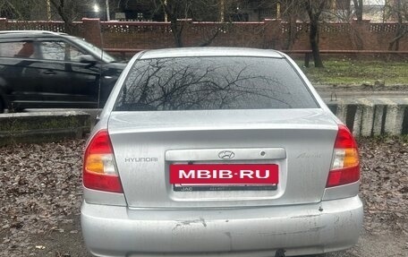 Hyundai Accent II, 2005 год, 390 000 рублей, 13 фотография