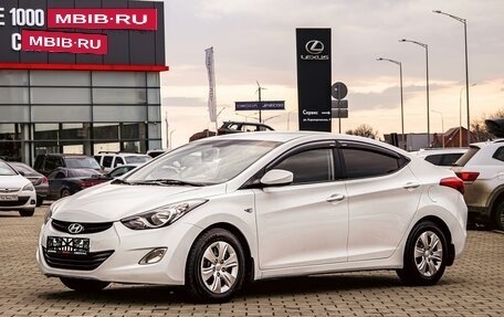 Hyundai Elantra V, 2013 год, 955 000 рублей, 1 фотография