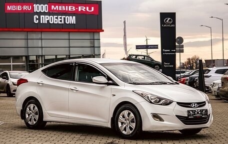 Hyundai Elantra V, 2013 год, 955 000 рублей, 3 фотография