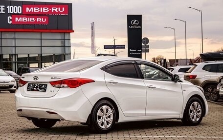 Hyundai Elantra V, 2013 год, 955 000 рублей, 6 фотография