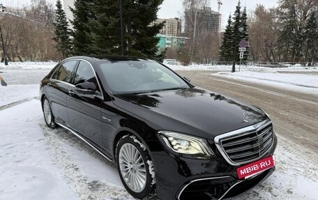 Mercedes-Benz S-Класс AMG, 2017 год, 7 050 000 рублей, 3 фотография