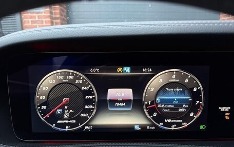 Mercedes-Benz S-Класс AMG, 2017 год, 7 050 000 рублей, 28 фотография