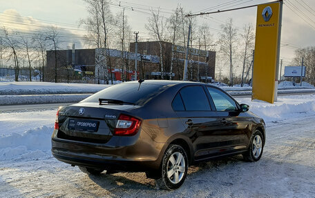 Skoda Rapid I, 2019 год, 1 325 000 рублей, 5 фотография