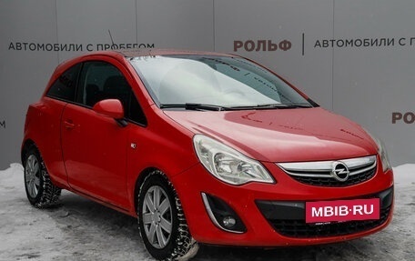 Opel Corsa D, 2012 год, 590 000 рублей, 3 фотография