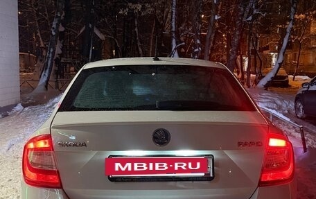 Skoda Rapid I, 2015 год, 655 000 рублей, 3 фотография