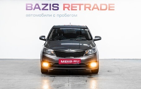 KIA Rio III рестайлинг, 2015 год, 970 000 рублей, 3 фотография
