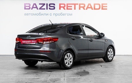 KIA Rio III рестайлинг, 2015 год, 970 000 рублей, 6 фотография