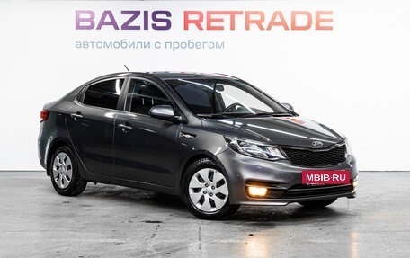 KIA Rio III рестайлинг, 2015 год, 970 000 рублей, 4 фотография