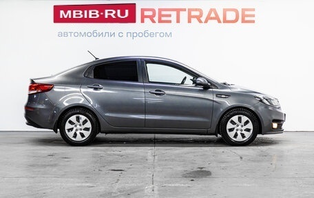 KIA Rio III рестайлинг, 2015 год, 970 000 рублей, 5 фотография