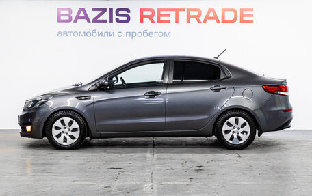KIA Rio III рестайлинг, 2015 год, 970 000 рублей, 9 фотография