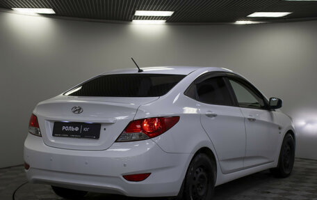Hyundai Solaris II рестайлинг, 2011 год, 545 000 рублей, 20 фотография