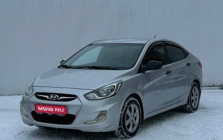 Hyundai Solaris II рестайлинг, 2014 год, 840 000 рублей, 1 фотография