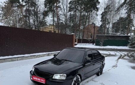 Hyundai Accent II, 2004 год, 280 000 рублей, 1 фотография