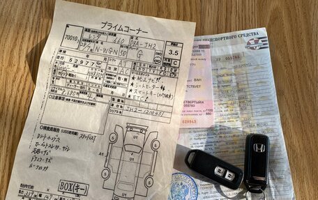 Honda N-WGN I рестайлинг, 2016 год, 600 000 рублей, 34 фотография