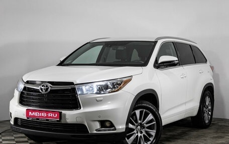 Toyota Highlander III, 2015 год, 2 849 000 рублей, 1 фотография