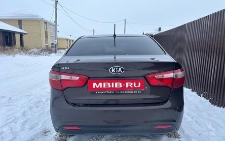KIA Rio III рестайлинг, 2014 год, 950 000 рублей, 9 фотография