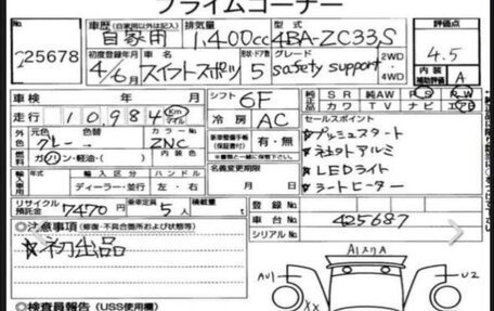 Suzuki Swift V, 2022 год, 1 600 000 рублей, 17 фотография