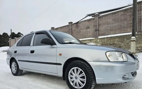 Hyundai Accent II, 2006 год, 18 фотография