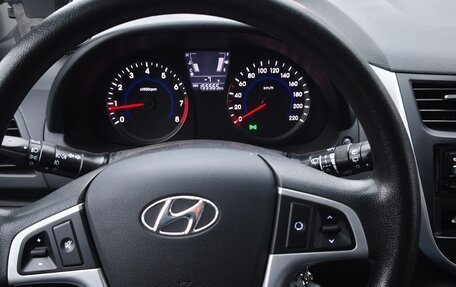 Hyundai Solaris II рестайлинг, 2012 год, 1 350 000 рублей, 16 фотография