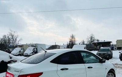 Hyundai Solaris II рестайлинг, 2011 год, 480 000 рублей, 1 фотография