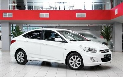 Hyundai Solaris II рестайлинг, 2011 год, 650 000 рублей, 1 фотография