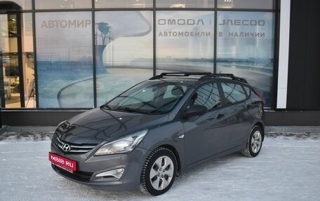 Hyundai Solaris II рестайлинг, 2015 год, 1 107 000 рублей, 1 фотография