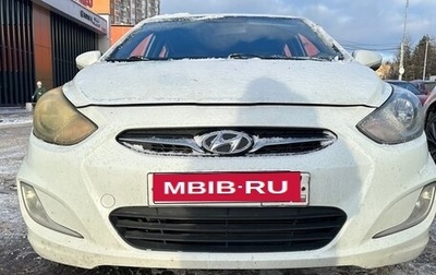 Hyundai Solaris II рестайлинг, 2011 год, 730 000 рублей, 1 фотография