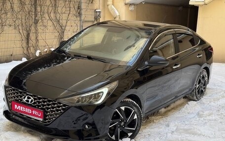 Hyundai Solaris II рестайлинг, 2021 год, 1 650 000 рублей, 1 фотография