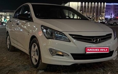 Hyundai Solaris II рестайлинг, 2015 год, 1 100 000 рублей, 1 фотография