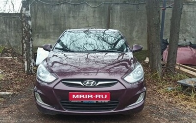 Hyundai Solaris II рестайлинг, 2012 год, 730 000 рублей, 1 фотография