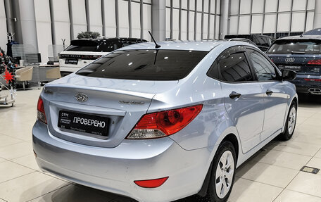 Hyundai Solaris II рестайлинг, 2011 год, 730 000 рублей, 9 фотография