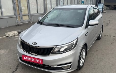 KIA Rio III рестайлинг, 2016 год, 1 350 000 рублей, 1 фотография
