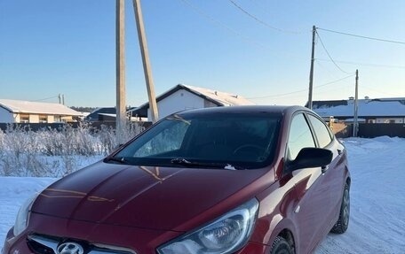 Hyundai Solaris II рестайлинг, 2011 год, 690 000 рублей, 6 фотография